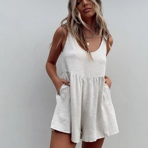 Tay romper beige